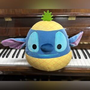 Disney Stitch Squishmallow in Pineapple suit 12”